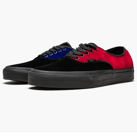 velvet vans shoes